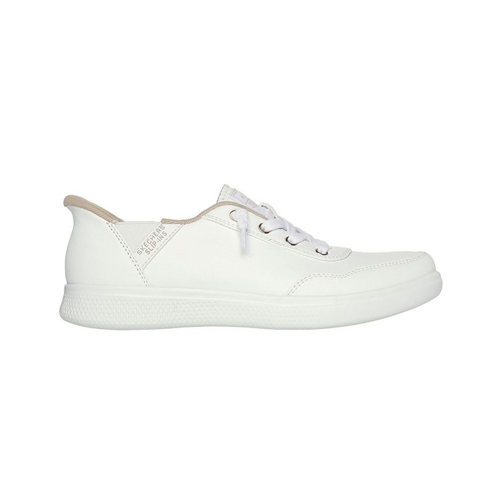 New BOBS Skechers Hands Free White Sneakers Sz 10 $70 - Picture 3 of 8